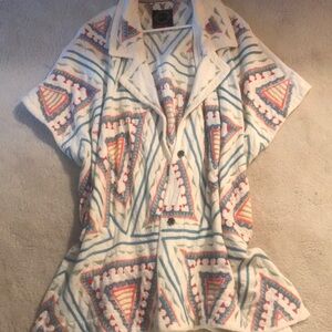 Great brand transitional jacket duster. Johnny Was